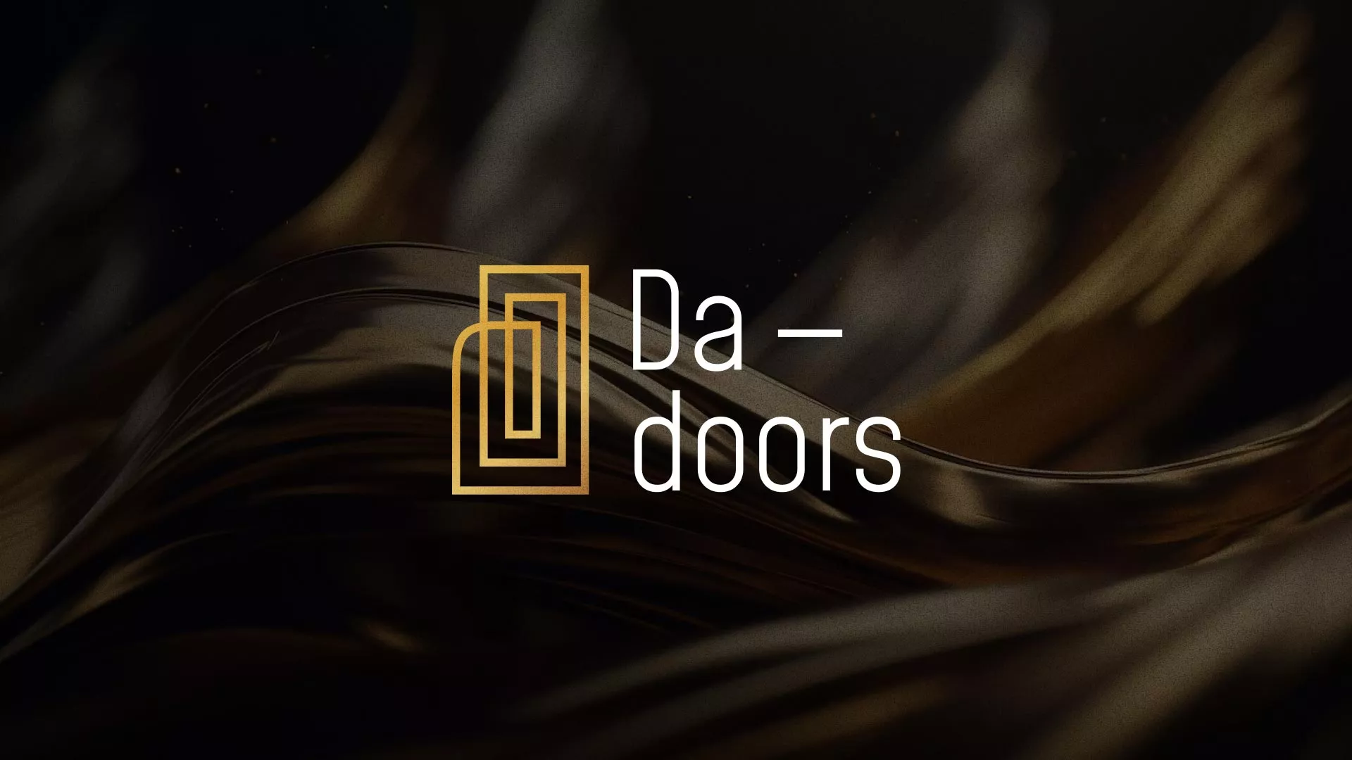 Разработка логотипа для компании «DA-DOORS» в Озерах