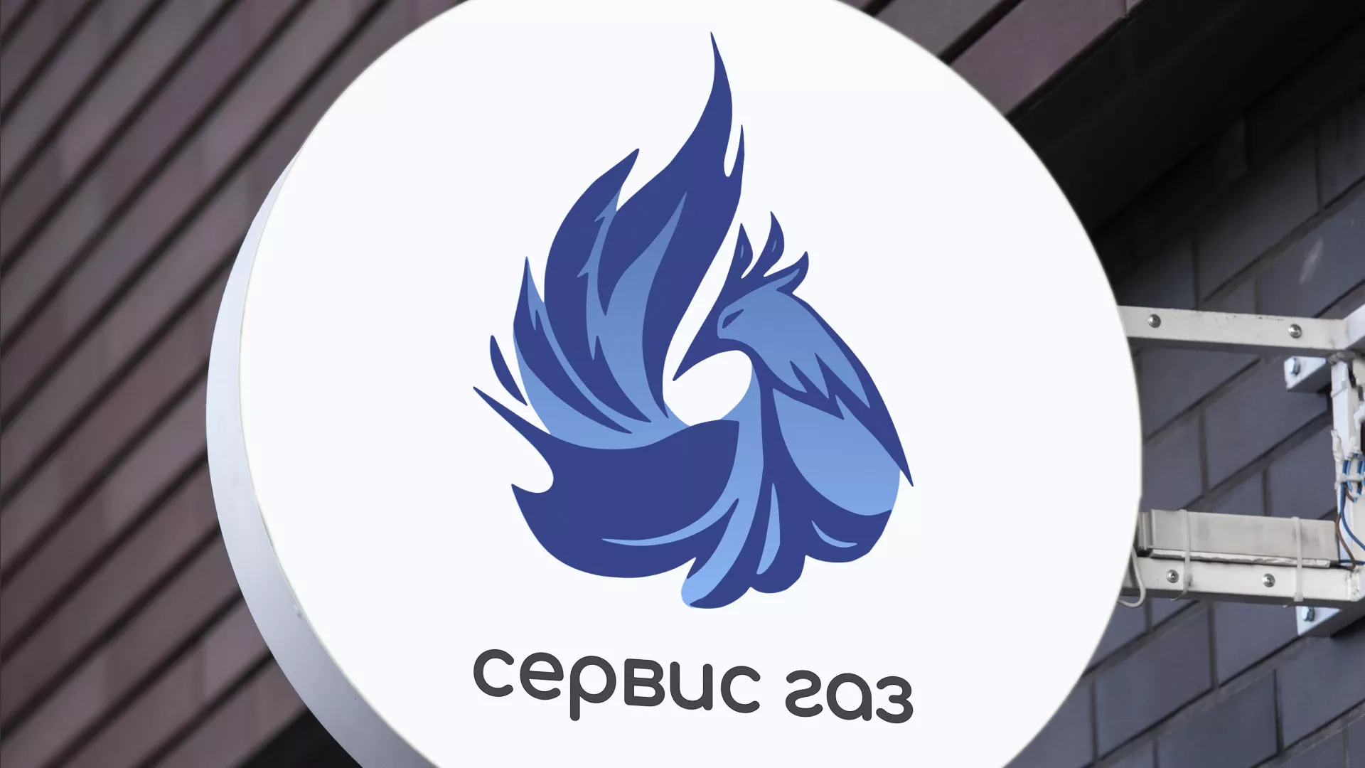 Создание логотипа «Сервис газ» в Озерах
